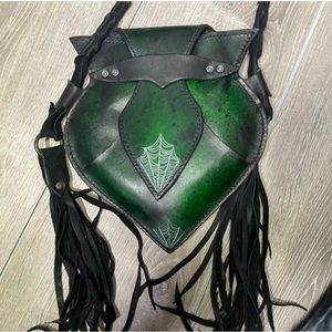 Custom Lunation leather handmade purse, zero flaws